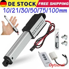 12V Micro Mini Linearmotor 6.4N 32N 188N Linearantrieb Elektrischer 10~100MM