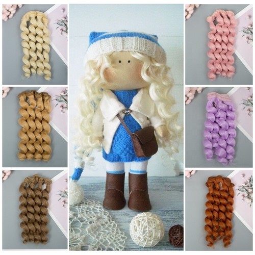 Puppe zubehör haare 15x100 - puppe,