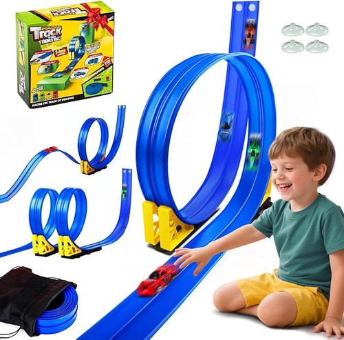 Kinder auto rennbahn set mit - rennbahn, 6