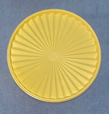 Tupperware Ersatzteil Sonnendeckel 881 Gelb für Schüssel 880 Servalier Bowl