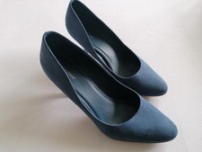 Damen Pumps Velouroptik. Größe: 42. Farbe: Blau Marke:  Graceland.