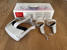 Meta Oculus Quest 2 128GB VR-Brille + Headstrap + Link-Kabel