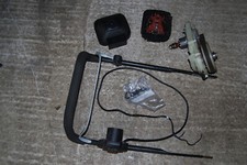 Elektromotor mit Einschalter und Metallhalterung -Für Bastler-