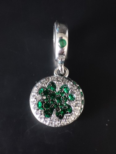 Charms kleeblatt bead - kleeblatt, dangle