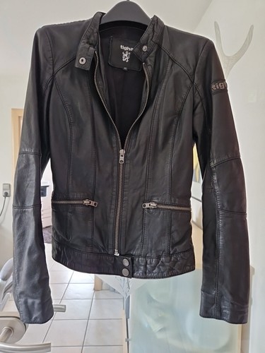Tigha lederjacke biker - tigha, damen