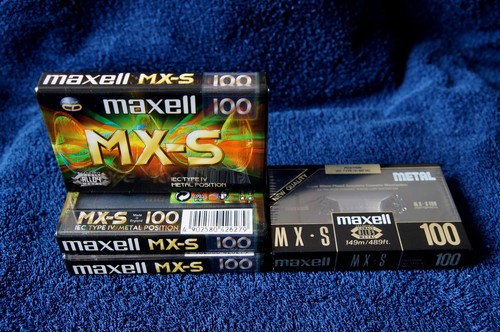 Stück maxell 100 metal - 4,