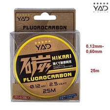YAD Hikari Fluorocarbon Vorfachschnur 0,12-0,60mm fast unsichtbar hohe Tragkraft