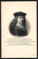 Künstler porträt des - künstler-ak,