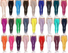 Bellivalini Damen Hose Sport Leggings Elastischer Bund Lang Viskose XS-4XL