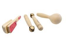 Rassel Aurednik Krippencombo Glöckchen 🦊 Musikinstrumente für Kleinkinder