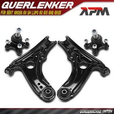2x Querlenker + Traggelenk Vorne Links Rechts für Seat Arosa 6H VW Lupo 60 6X1