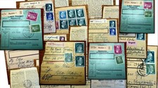 Karte Paketkarte Paket Deutsches Reich Deutschland Auswahl Varianten II