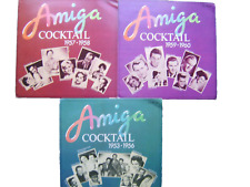AMIGA COCKTAIL - 3 LP's:1953-1956 + 1957-1958 + 1959-1960 - DDR-Sammlung