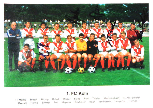 Autogramme köln - autogramme-1., fc