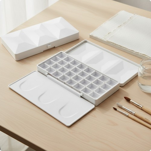 Leerpalette mit