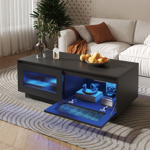 Coffee table led - coffee,