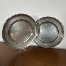 2 Antike Zinn Teller Nürnberg