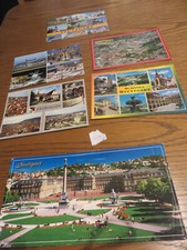 Ansichtskarten von Stuttgart, beschrieben und mit Briefmarken drauf