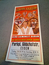1979 plakat CIRCUS BARUM