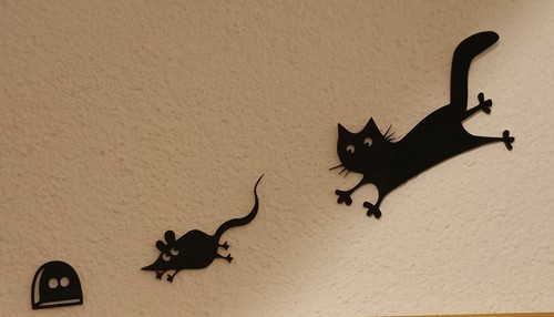 Schöne wand deko maus - schöne,