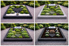 40cm bis 200cm GRABUMRANDUNG