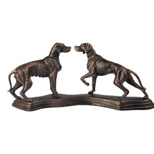 Skulptur Figur Gusseisen zwei