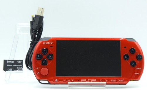 Sony psp 3000 - sony, rot