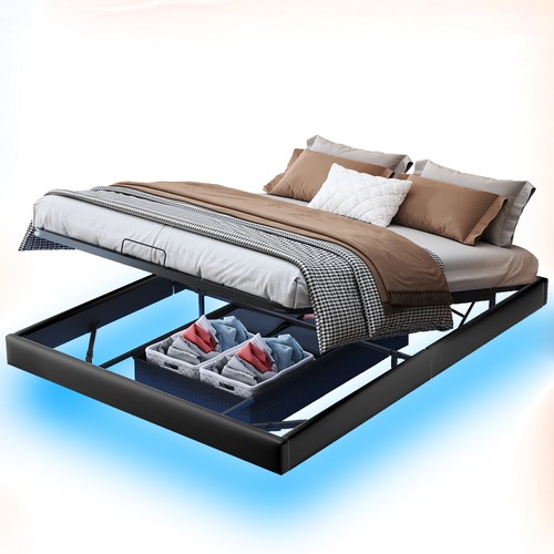 Boxspringbett doppelbett led - doppelbett,
