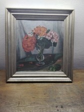 Gemälde Öl  Blumenstillleben