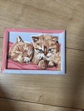 Katzen Gemälde,selbst gemalt.