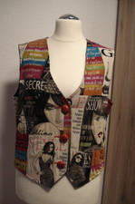 Karneval/Fasching, Jeck mit Stil, Weste Damen, bunt, Gr. 42/44, neu