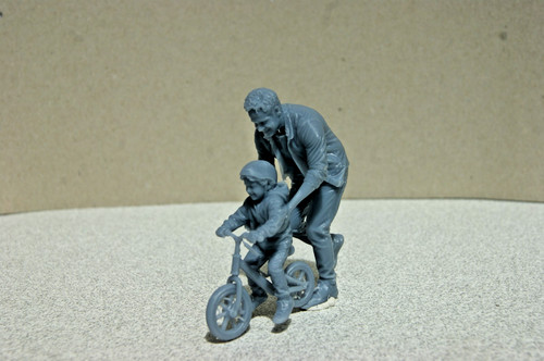 Figur vater mit - mit, kind
