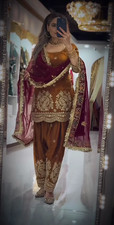 Damen Kleid Pakistaner Salwar