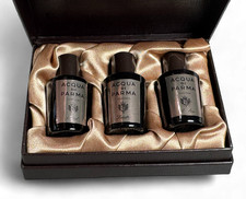 Acqua Di Parma Deluxe Set 3x 5ml Colonia Oud, Leather, Abra
