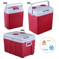 AREBOS Kühlbox Camping Thermoelektrische Warmhaltebox 12V, 230V 20/25/40L