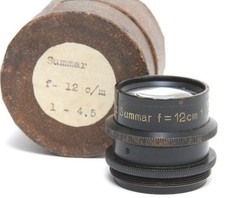Leitz Wetzlar 4.5/12cm Summar