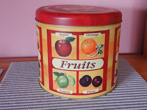 Panettone blechdose fruits - blechdose,