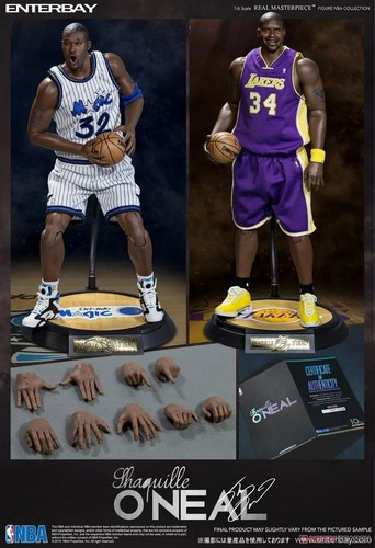 Enterbay nba shaquille - enterbay, o'neal