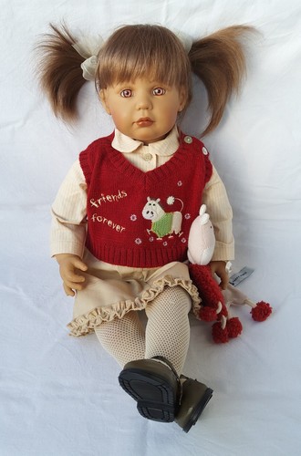 Brigitte paetsch sammlerpuppe - brigitte,