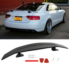 45" Schwarz matt GT Heckflügel Heckspoiler Für Audi A5 Coupe S-Line S5 RS5 B8 8T