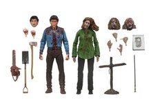 NECA Evil Dead Tanz der Teufel Bloody Ash & Cheryl Williams 2er Figuren Set Neu