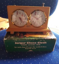 Jerger Schachuhr mit OVP 