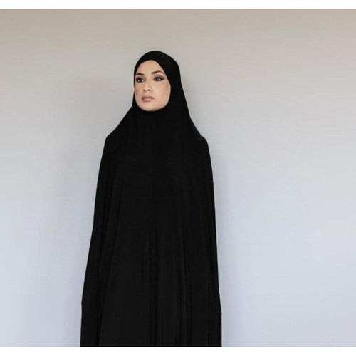 Schwarzes burka hijab - schwarzes,
