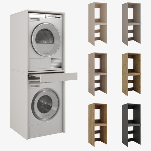 Waschmaschine trockner schrank - waschmaschine,