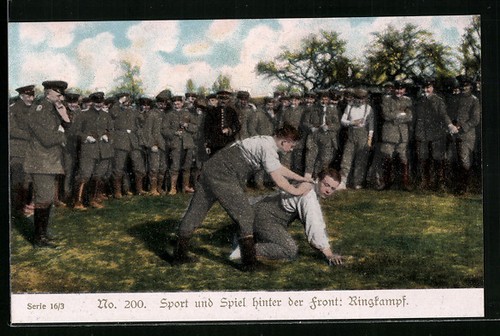 Ansichtskarte sport und spiel - ansichtskarte,