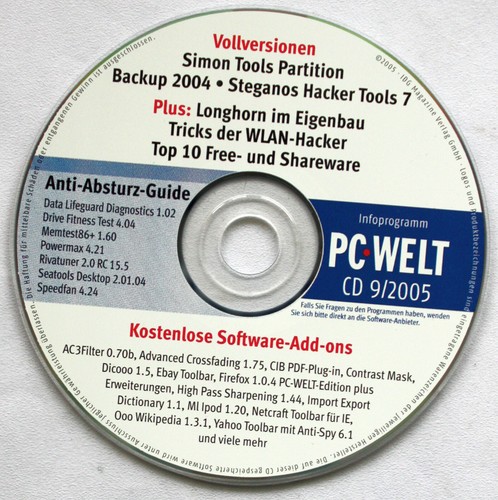 Für sammler heft - heft-cd, pc