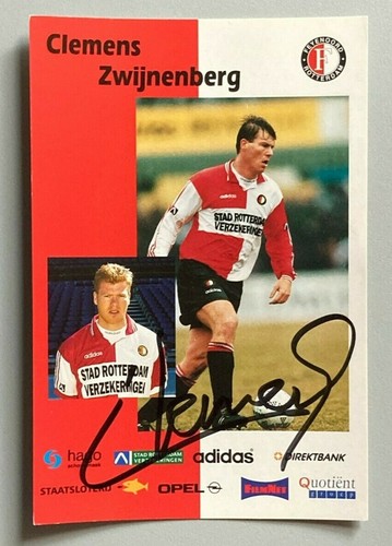 Clemens zwijnenberg autogramm - ,