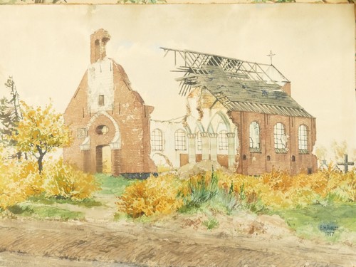 Häusler aquarell 1917 - e.,
