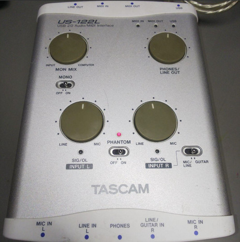 Tascam 122l usb2 - tascam, us-122l