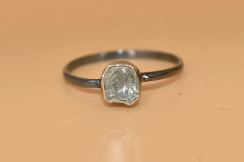 Rose cut polki - cut, 925